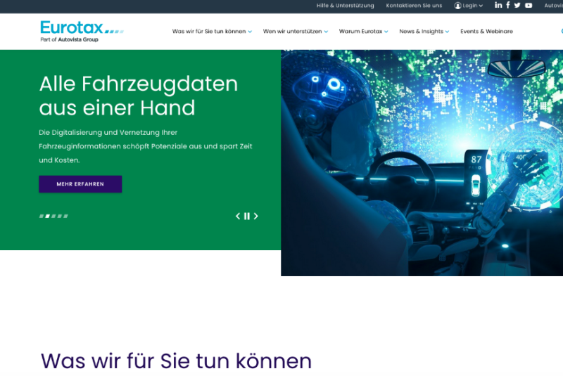  Eurotax launcht neue Webseite