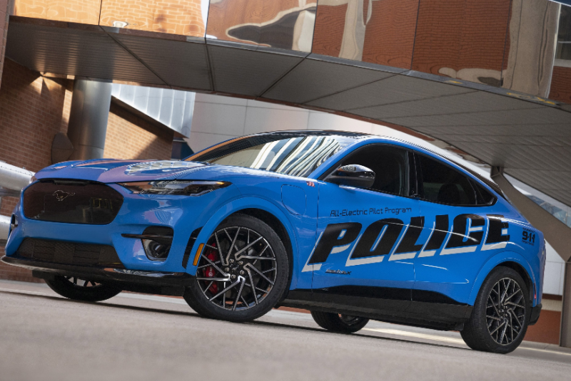  Ford Pro: Michigan State Police zeichnet E-Fahrzeug aus