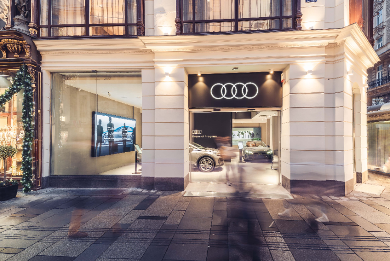  Mooncity in Wien wird zum „Audi House of  Progress“ 