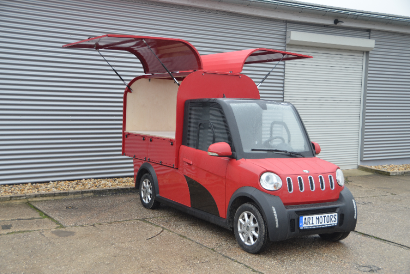   Lautlose Mini-Food-Trucks