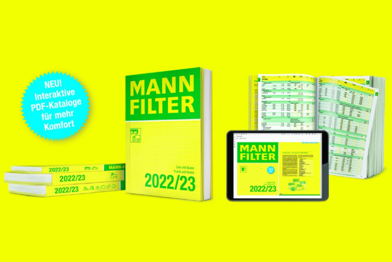  Mann-Filter: Neue Produktkataloge