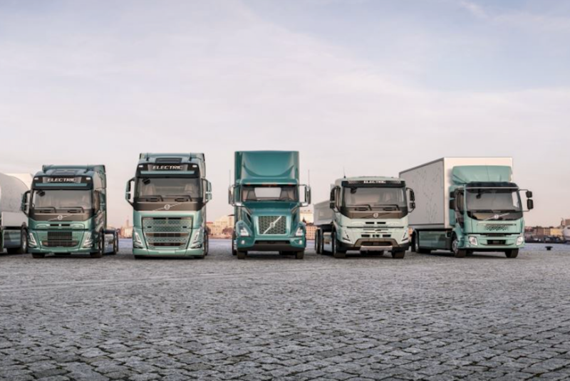  Volvo: Nachfrage nach E-Lkw steigt