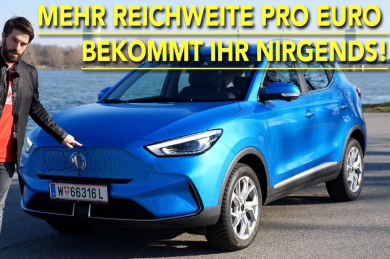  Das MG ZS EV Facelift im Videotest