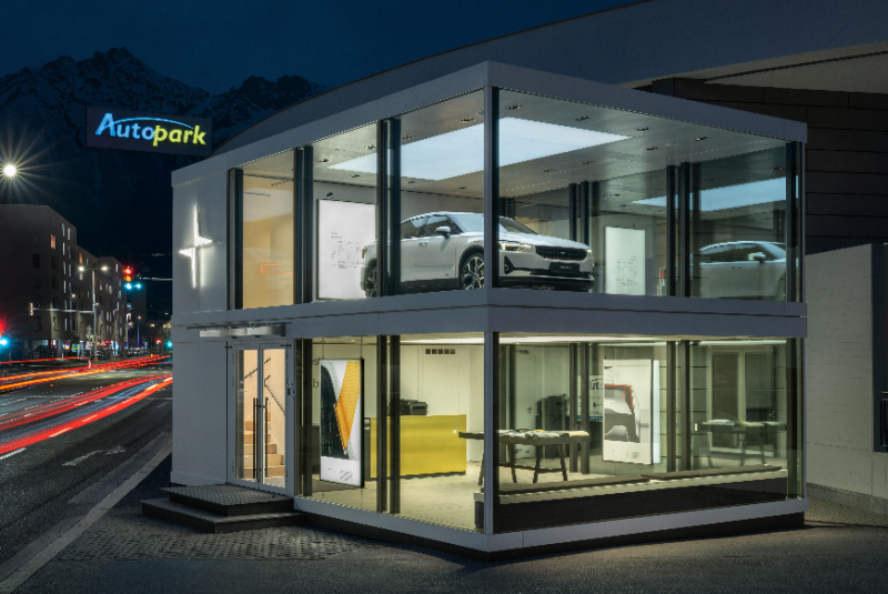  Autopark Innsbruck: Polestar Temporary Destination eröffnet