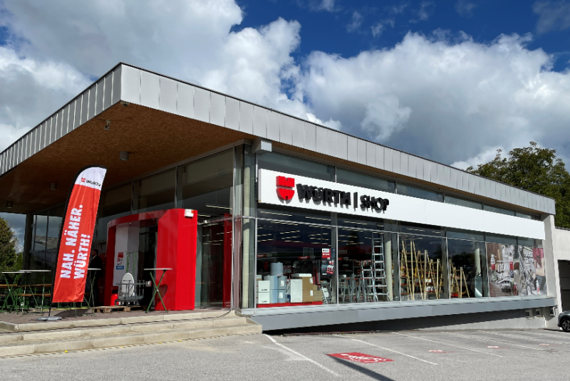  3. Würth-Shop in Salzburg eröffnet