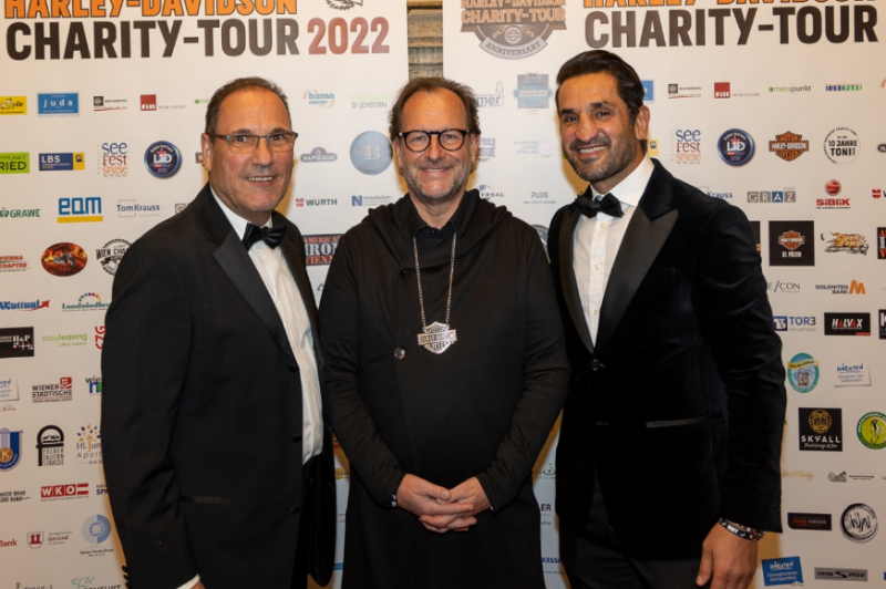  Harley-Charity-Tour: Jubiläums-Gala im Wiener Rathaus