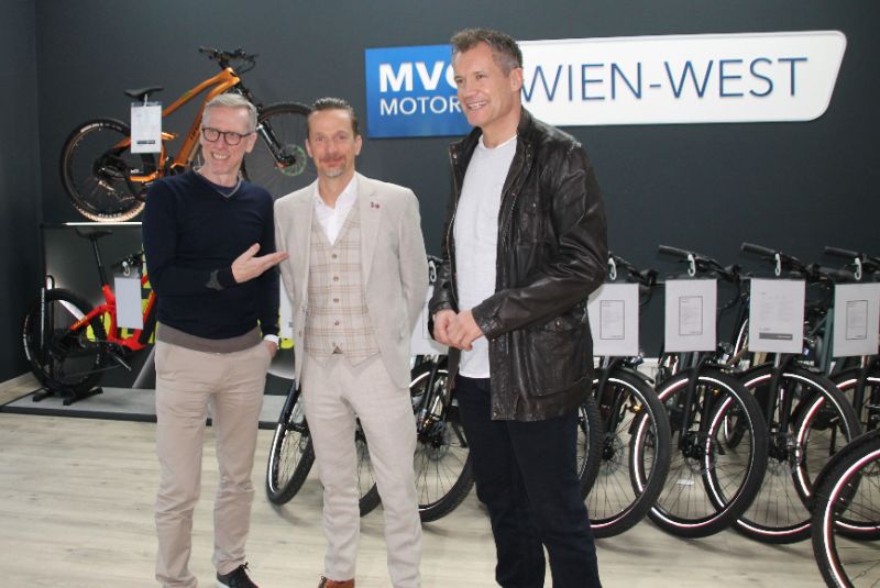  MVC Motors eröffnete „Radfabrik“ in Wien 