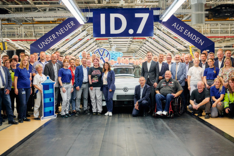  VW fährt Produktion des ID.7 hoch