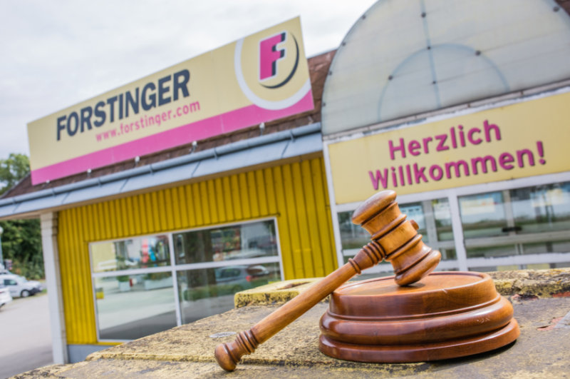  Forstinger-Inventar wird versteigert