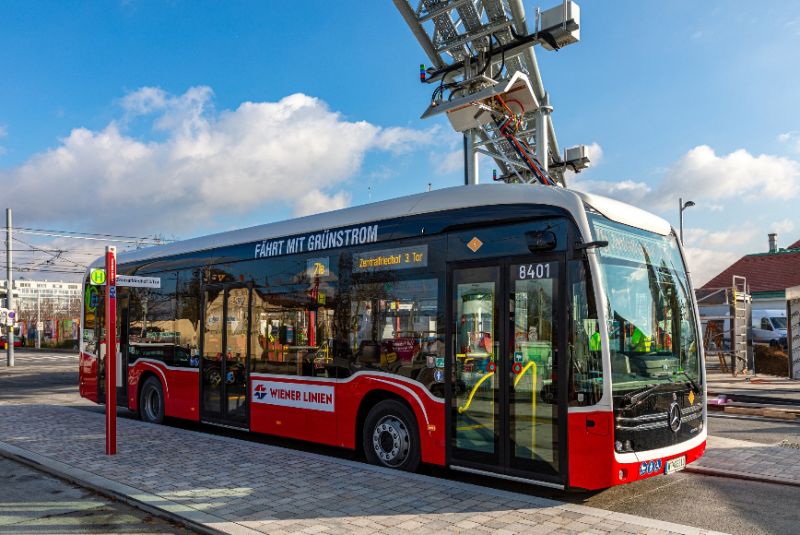  Wiener Linien: Erste eCitaro-Busse im Probebetrieb unterwegs