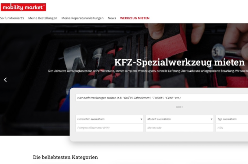  mobility-market-Plattform weiter verbessert