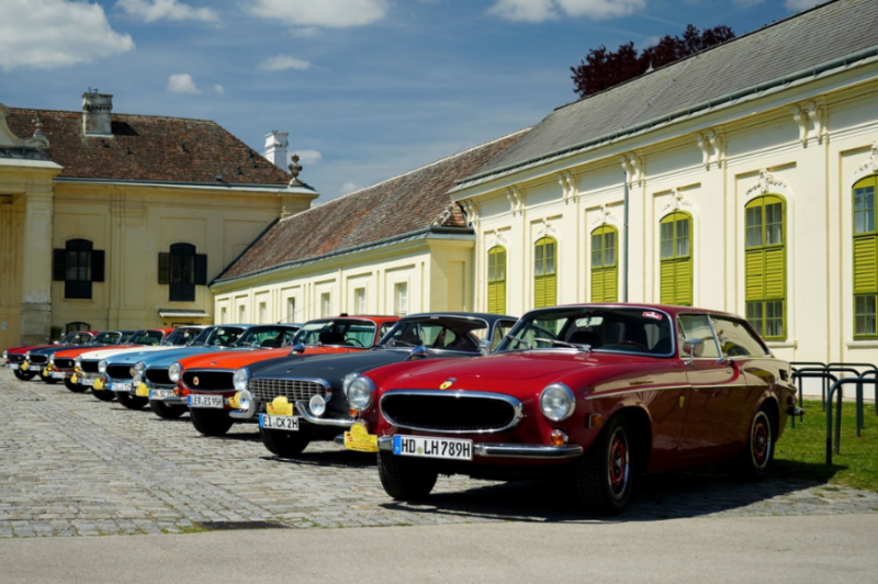  Volvo P1800: Ausfahrt 2024 durch die Landschaften Österreichs