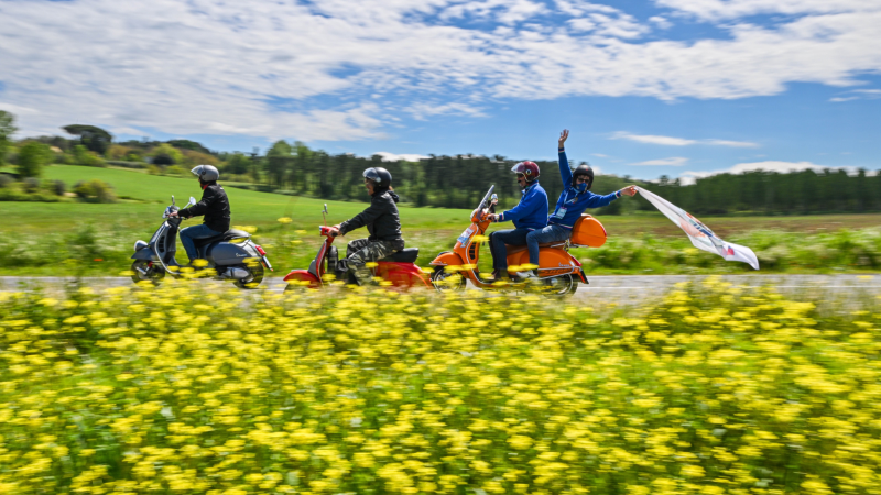  Vespa: Vorbereitungen für Riesen-Geburtstagsfest laufen