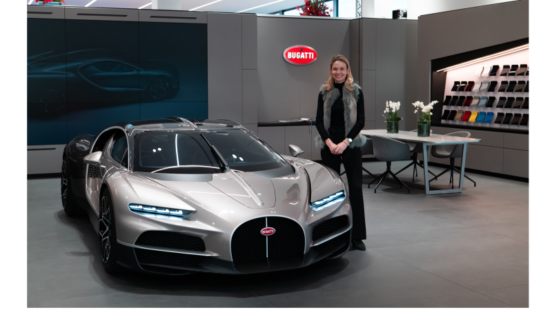  Neuer Bugatti-Showroom in Wien-Liesing