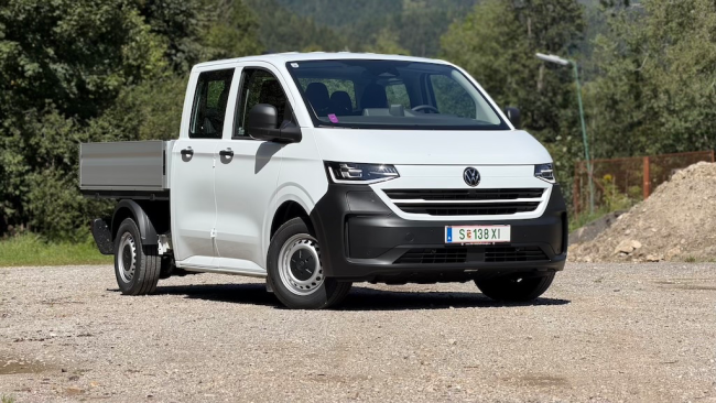 Test: Volkswagen e-Transporter Doka-Pritsche 4-Motion