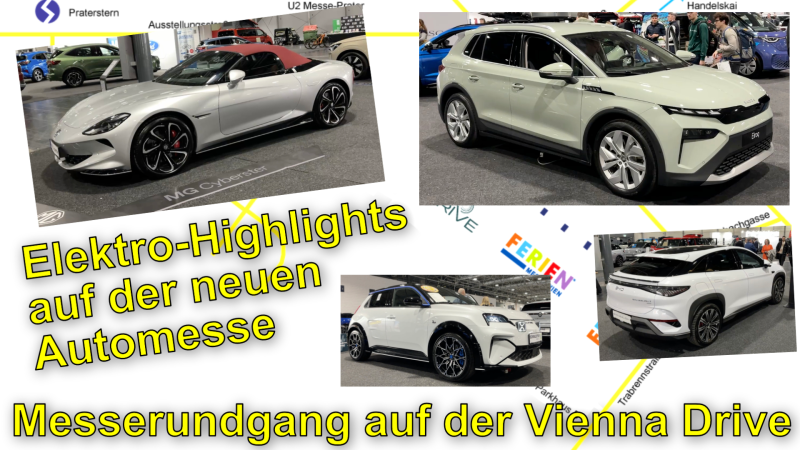 Video-Messerundgang: Die Elektroneuheiten auf der Vienna Drive