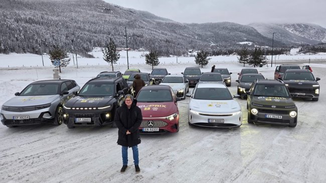 Bei -31 Grad: 24 E-Autos im Reichweiten- und Ladetest