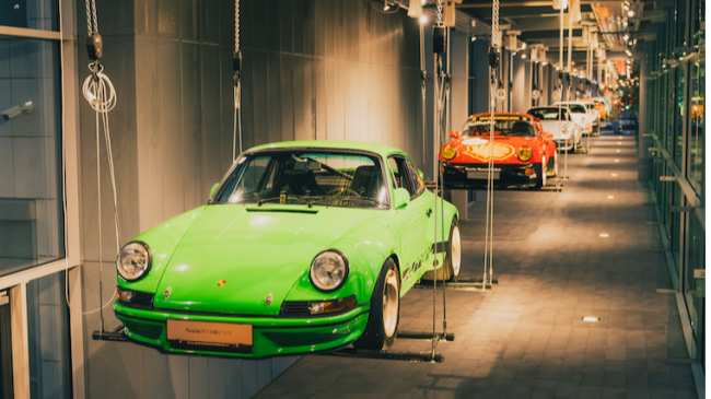  911 GT-Sonderschau am Porschehof in Salzburg