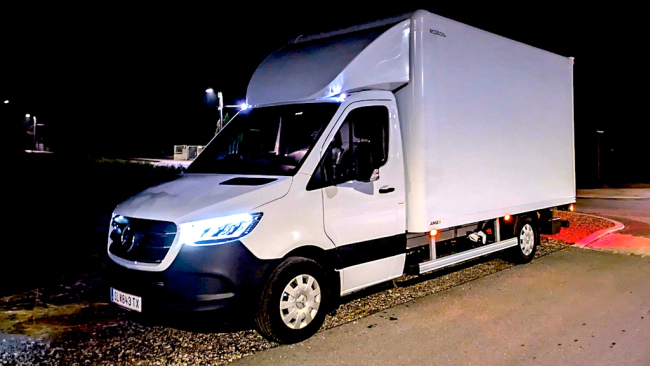 Test: Mercedes Sprinter 317 Kofferaufbau
