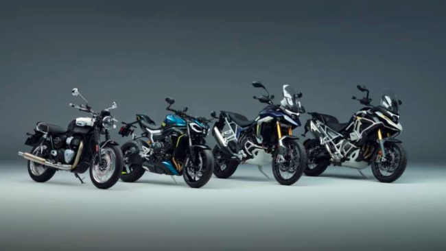   Triumph: Vier neue Modelle