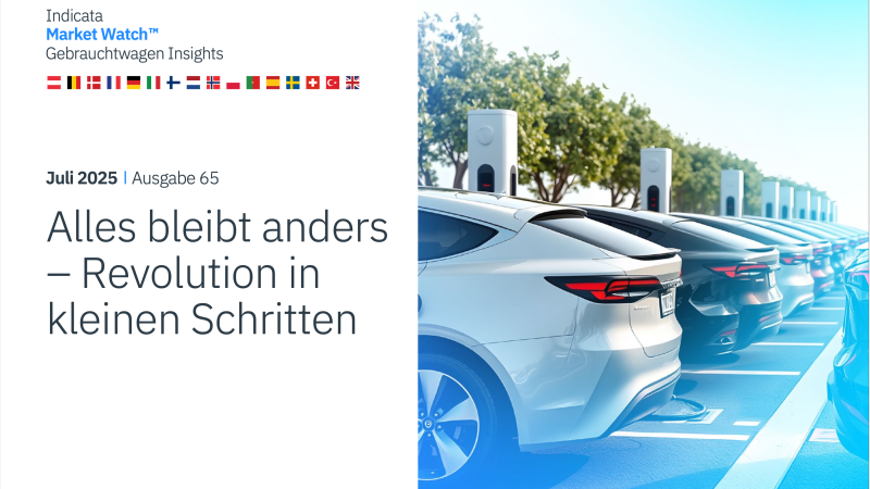 Indicata Market Watch: BEV überholen Diesel bei Jungen Gebrauchten