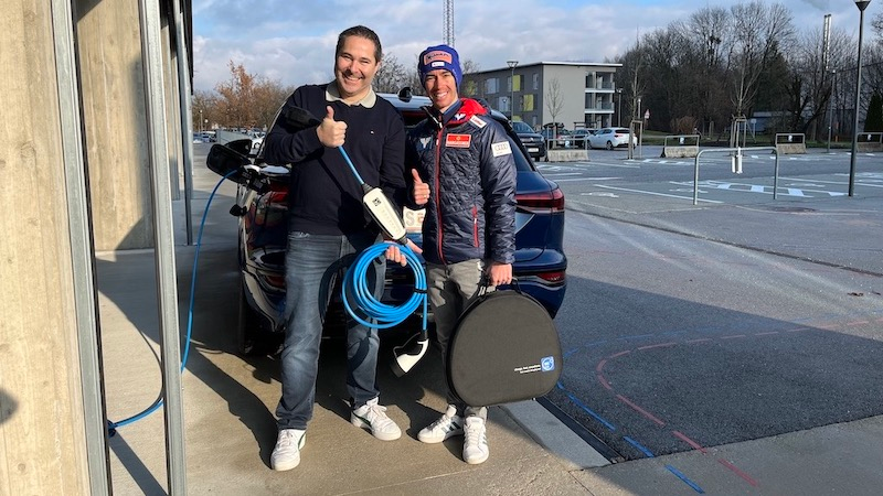 Stefan Kraft ist Markenbotschafter von NRGkick