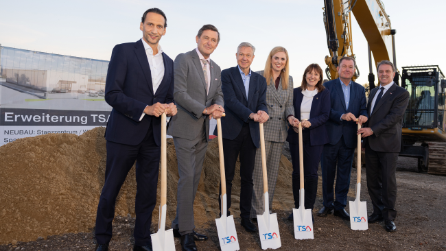  Spatenstich für neues Stanzzentrum von TSA