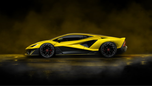  Lamborghini Fenomeno fährt auf Bridgestone ab