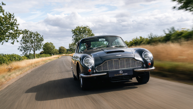 Vollelektrischer Aston Martin DB6 im Anflug!
