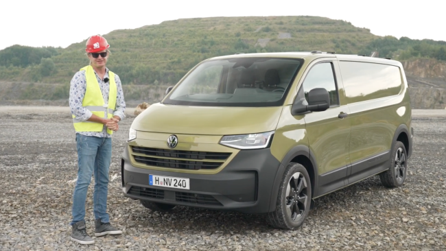 Video: Das ist der neue VW Transporter