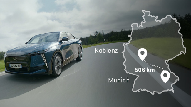 DS N°8 taugt auch auf der Autobahn für lange Strecken