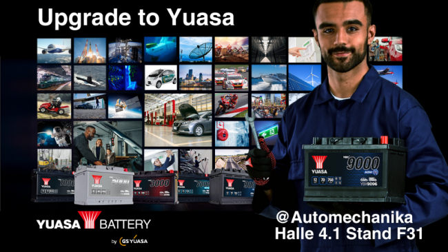 Zeit für ein Upgrade: Leistungsstarke Batterien von GS Yuasa