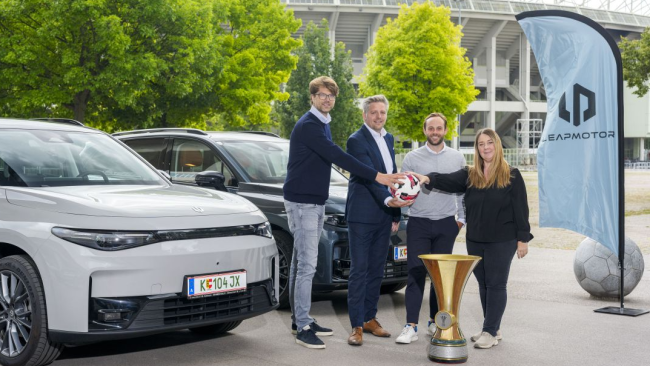  Leapmotor kooperiert mit ÖFB Cup