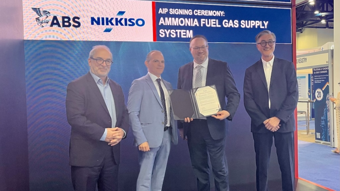 Ammoniak-Kraftstoffversorgungssystem von Nikkiso genehmigt
