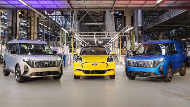 Elektro-Trio von Ford: Produktion läuft an