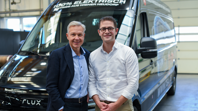  TSA präsentiert ersten E-Motor für Nutzfahrzeuge aus Österreich