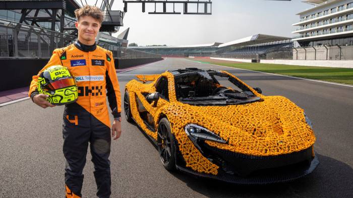 Lego und McLaren: Lando’s heißer Ritt in Silverstone