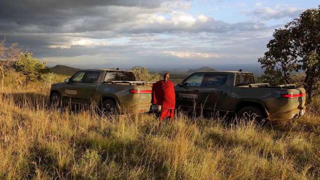 Maasai setzen auf Rivian und Photovoltaik