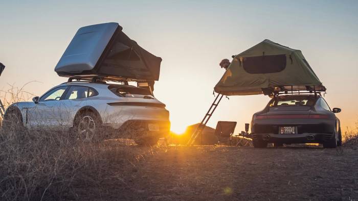 Dachzelt von Porsche "Tequipment" im Check