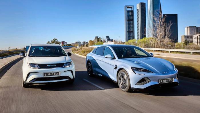 BYD-Neuheiten mit tierischen Namen