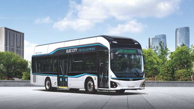 Wasserstoff-Bus stoppt bald an Wiener Haltestellen