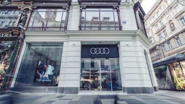 Bald ist der Q6 e-tron in Wien zu sehen