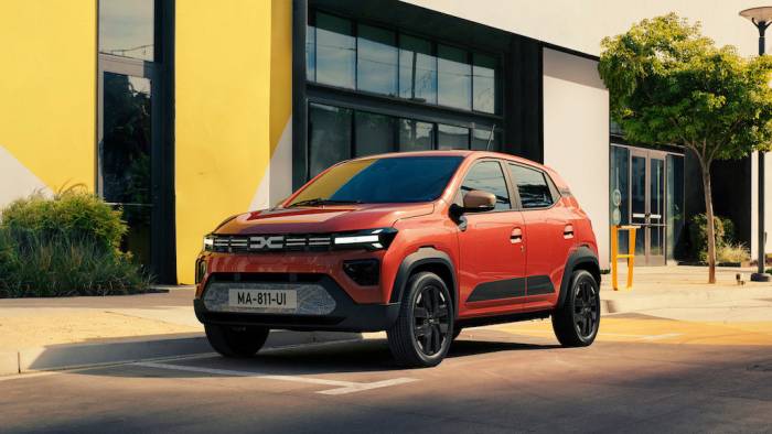 Dacia Spring innen wie außen neu gestaltet