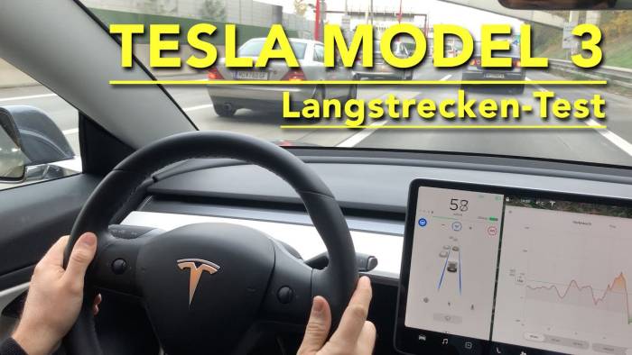 Tesla Model 3: Dauertest Etappe #3
