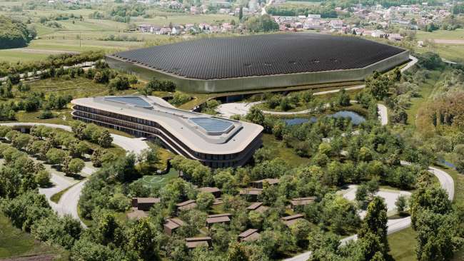 Ein Rimac in der Garage