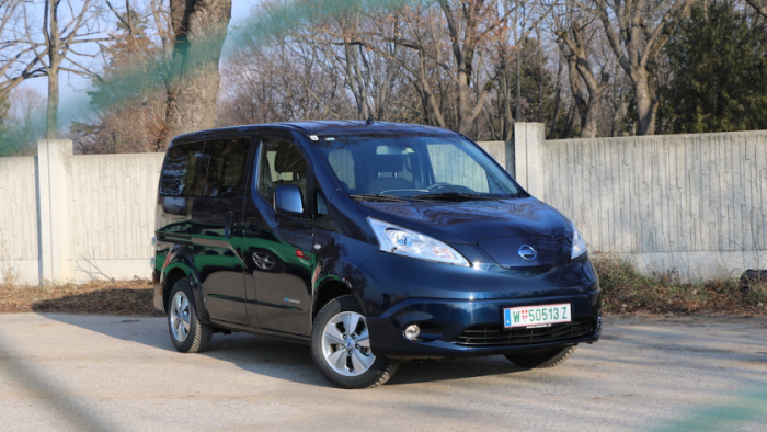 Nissan e-NV 200 Evalia (Fünfsitzer) im Test