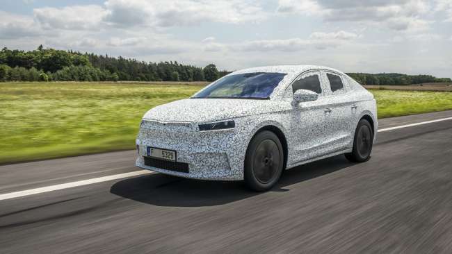 Enyaq Coupé iV ab 2022 mit 535 km Reichweite