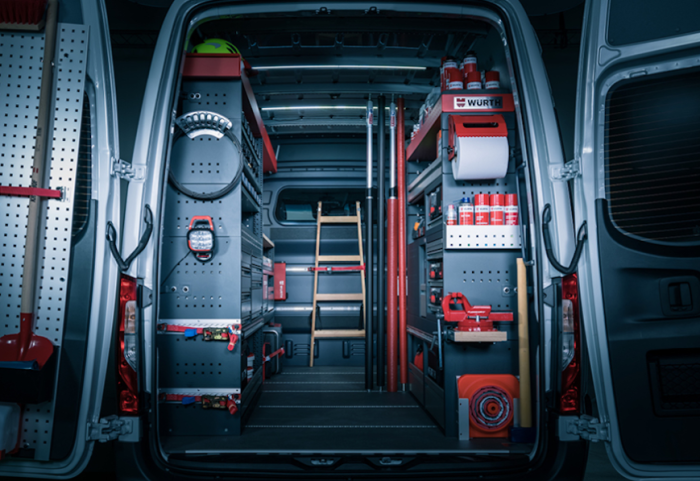  Immer alles dabei – mit der Würth Fahrzeugeinrichtung