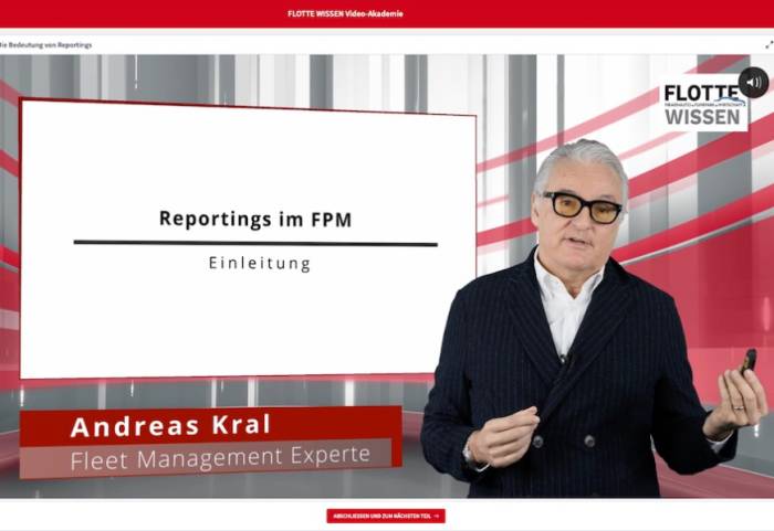  Jetzt kostenlos anmelden: Die FLOTTE WISSEN Video-Akademie