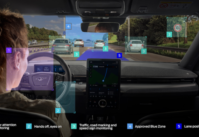  Ford Blue Cruise ermöglicht freihändiges Fahren